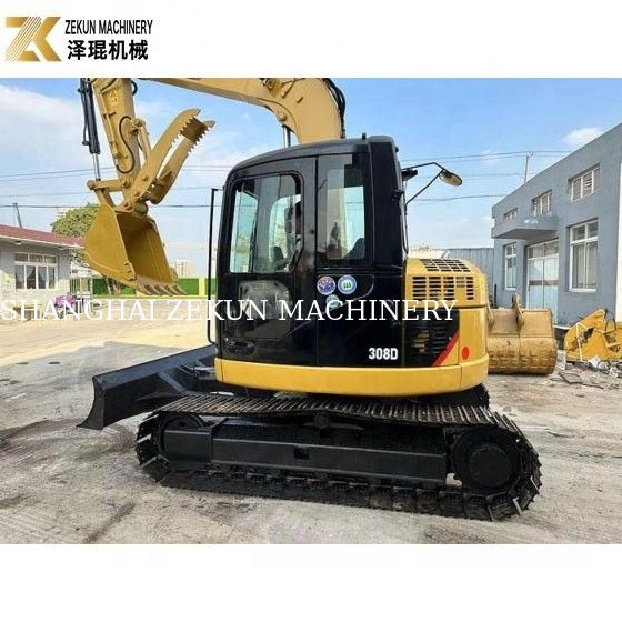 Gebruikte 8 ton CAT 308 Crawler Excavator 308D Mini Bagger met uitstekende prestaties