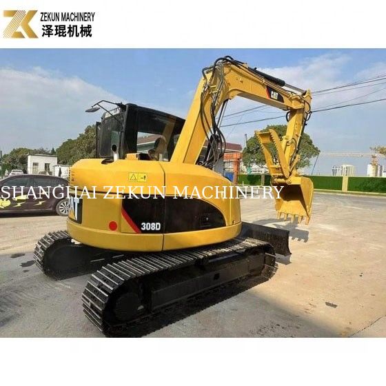 Gebruikte 8 ton CAT 308 Crawler Excavator 308D Mini Bagger met uitstekende prestaties