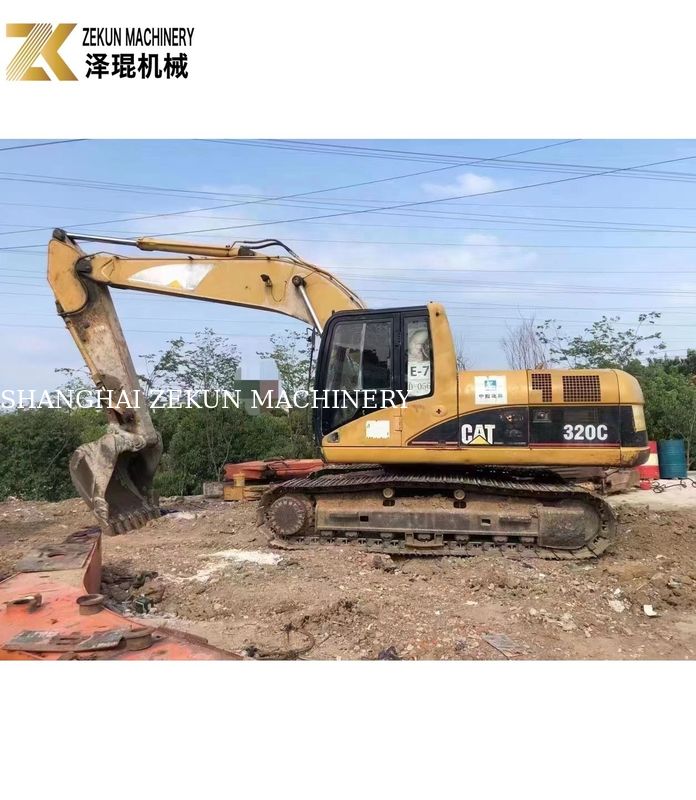 Gebruikte CAT 320C Graafmachine 320 Werkuren 4001-6000 Emmercapaciteit 0,8m3