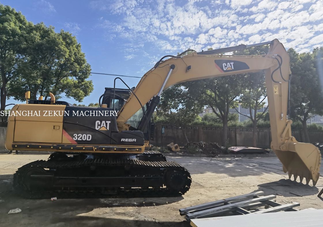 Kawasaki Hydraulische Pomp Gebruikte Cat 420F Backhoe Loader Caterpillar 416 420 Retro Graafmachine