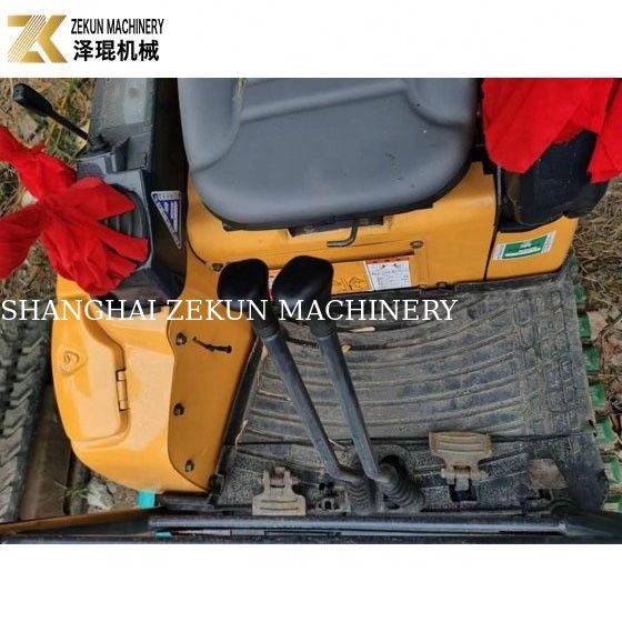 1.5 ton originele hydraulische pomp mini-dieselgraver met rubberen spoor voor de bouw