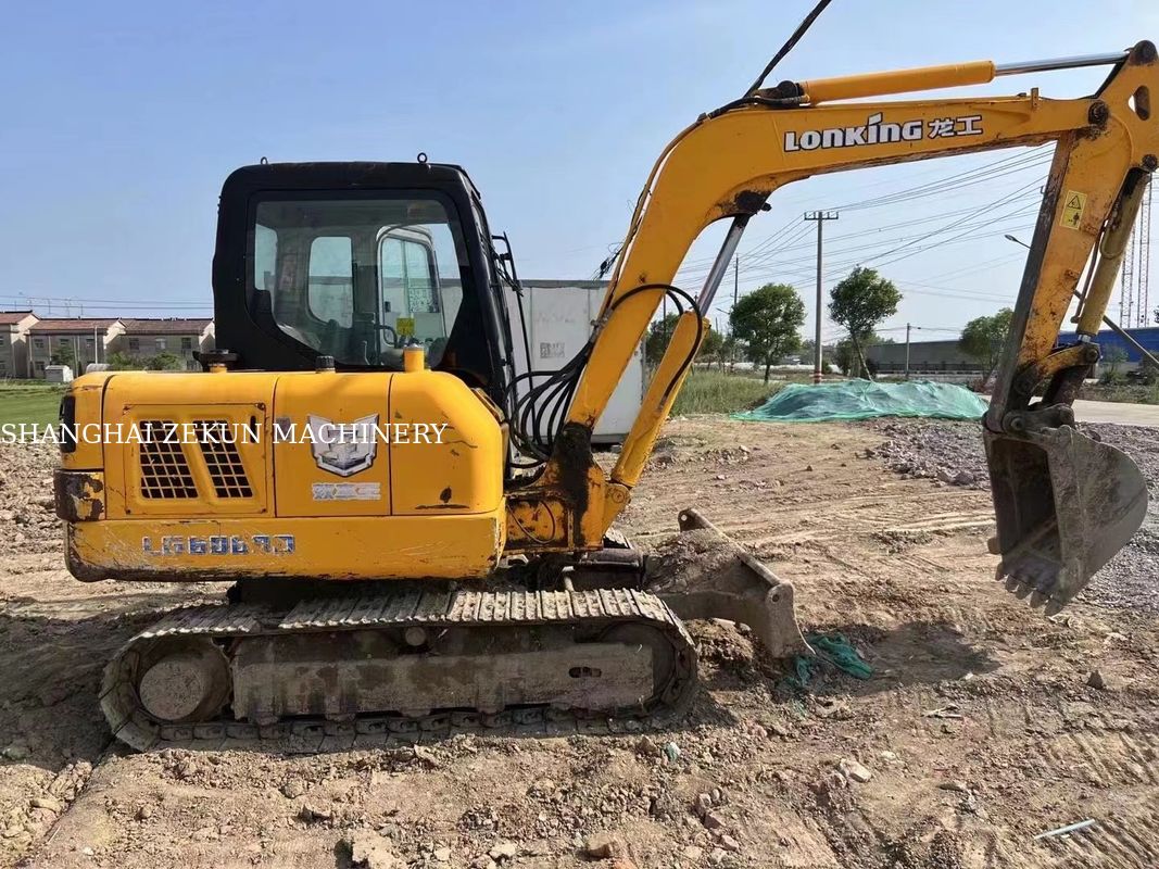 6 ton Hydraulic Crawler Mini Excavator voor wereldwijde markt