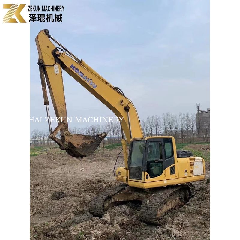Gebruikte Komatsu 200 graafmachine In tweedehands PC200-6 graver Bedrijfsgewicht 20,15 ton