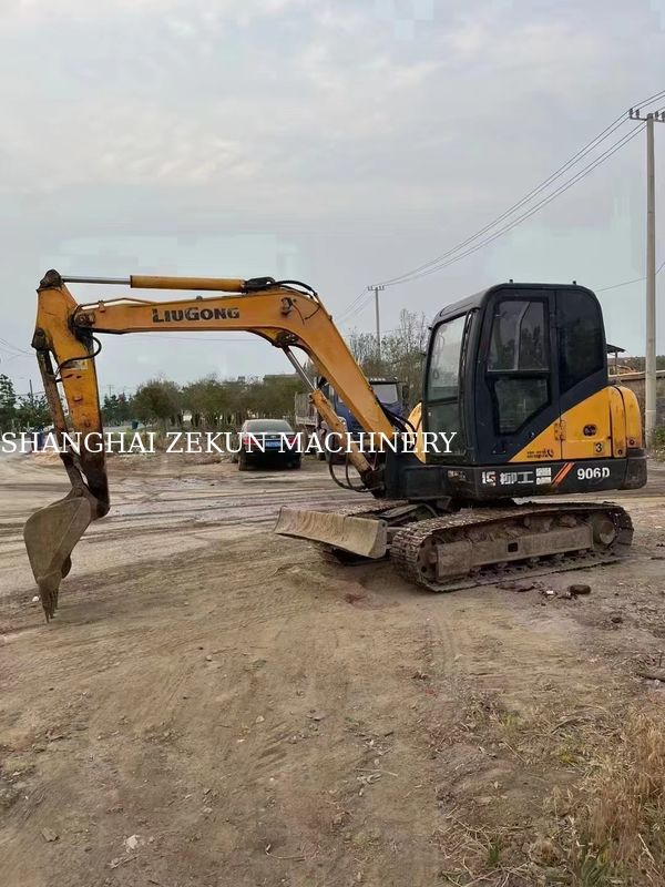 9017F ZTS 1.8 ton Mini Crawler Graafmachine door Liu Gong 46.3kW Machine Gewicht 7500Kg