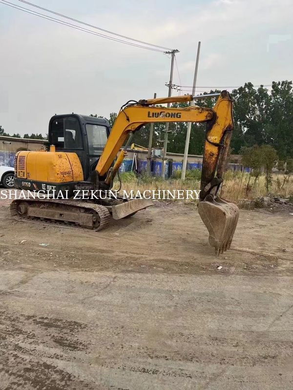 9017F ZTS 1.8 ton Mini Crawler Graafmachine door Liu Gong 46.3kW Machine Gewicht 7500Kg
