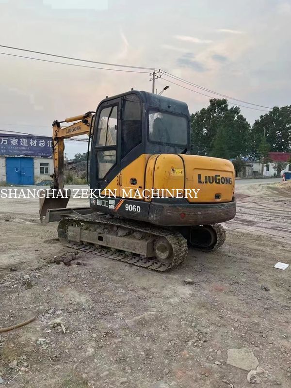 9017F ZTS 1.8 ton Mini Crawler Graafmachine door Liu Gong 46.3kW Machine Gewicht 7500Kg