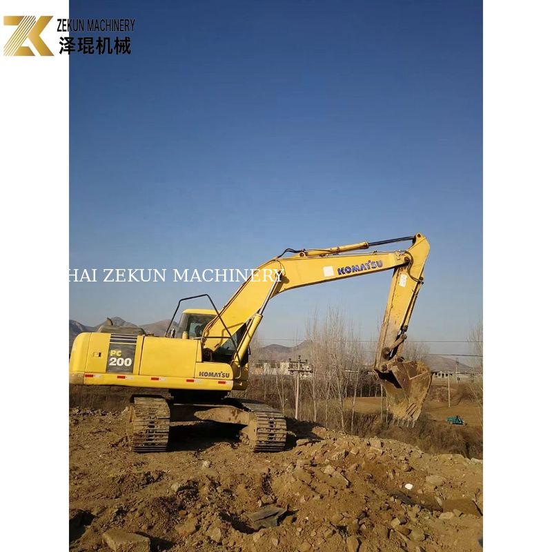 Komatsu PC200-7 Crawler Excavator 20 ton gebruikt in 2015 voor bouwmachines