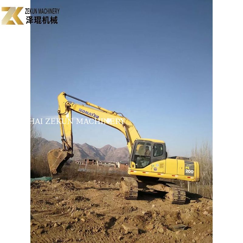 Komatsu PC200-7 Crawler Excavator 20 ton gebruikt in 2015 voor bouwmachines
