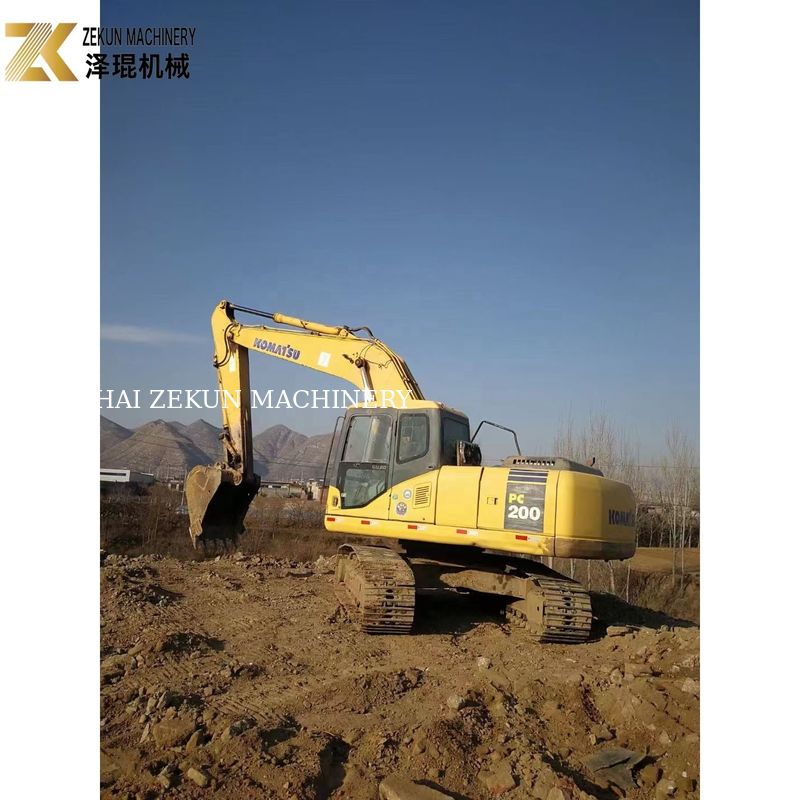 Komatsu PC200-7 Crawler Excavator 20 ton gebruikt in 2015 voor bouwmachines