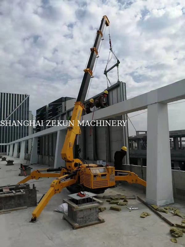 Mini Spider Lifting Crawler Crane KB8.0 Hydraulische kraan voor max.