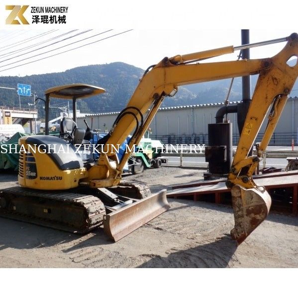 Gebruikte Japan Komatsu PC55MR PC55MR-2 Graafmachine 5,5 ton voor bouw- en landbouwgraven