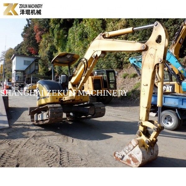 Gebruikte Japan Komatsu PC55MR PC55MR-2 Graafmachine 5,5 ton voor bouw- en landbouwgraven