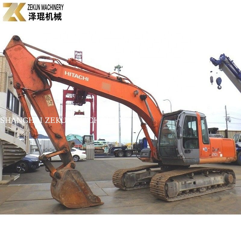 21 ton Gebruikte Hitachi Zaxis 210 Graafmachine ZX210 Crawler Graafmachine met 1.0m3 emmercapaciteit