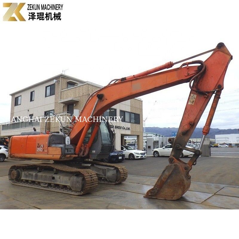 21 ton Gebruikte Hitachi Zaxis 210 Graafmachine ZX210 Crawler Graafmachine met 1.0m3 emmercapaciteit