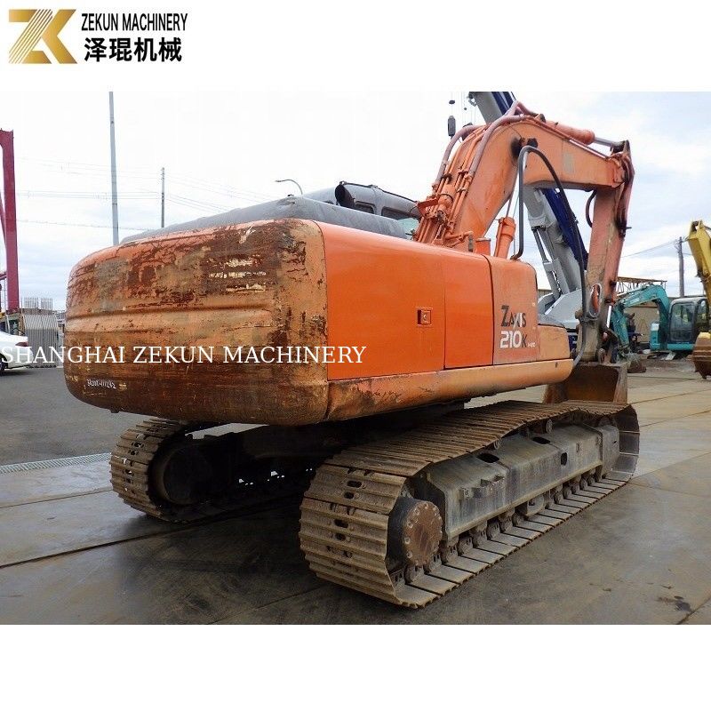 21 ton Gebruikte Hitachi Zaxis 210 Graafmachine ZX210 Crawler Graafmachine met 1.0m3 emmercapaciteit