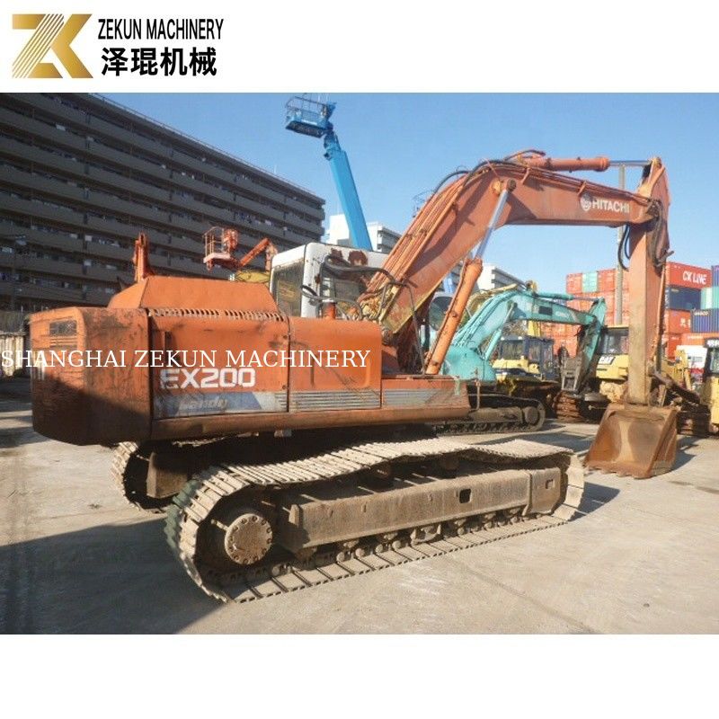 Voorgrondgraafmachine Japan Originele Hitachi EX200 Crawler Graafmachine voor uw behoeften
