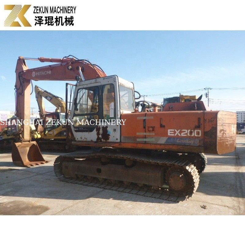 Voorgrondgraafmachine Japan Originele Hitachi EX200 Crawler Graafmachine voor uw behoeften