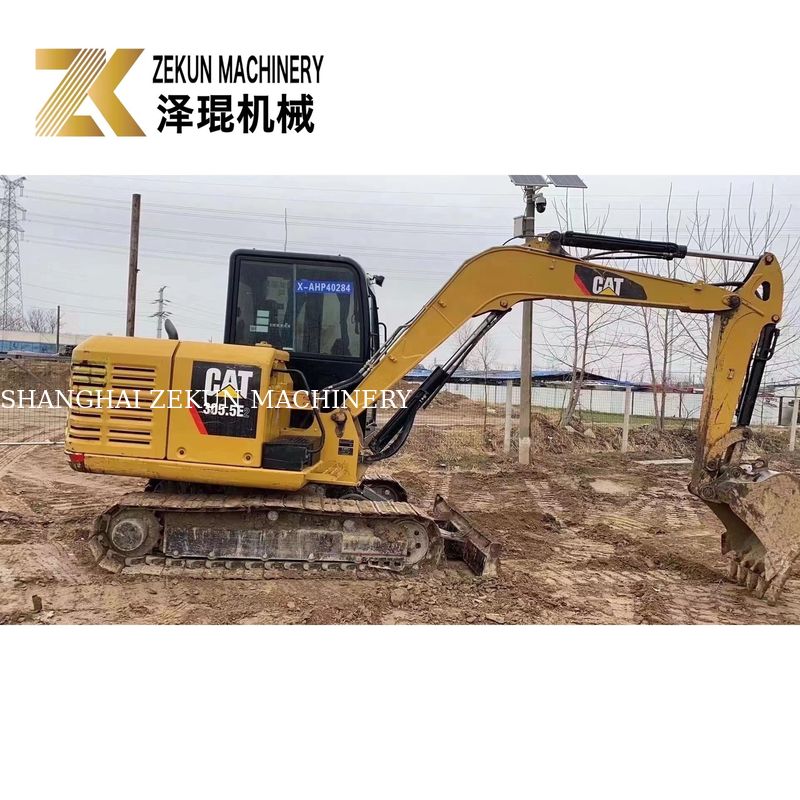 Gebruikte CAT 305.5E2 mini graafmachine 305.5 5380 KG Machine Gewicht 32KW Kracht