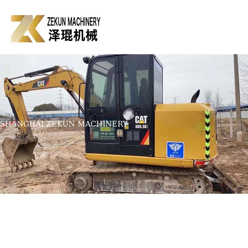 Gebruikte CAT 305.5E2 mini graafmachine 305.5 5380 KG Machine Gewicht 32KW Kracht