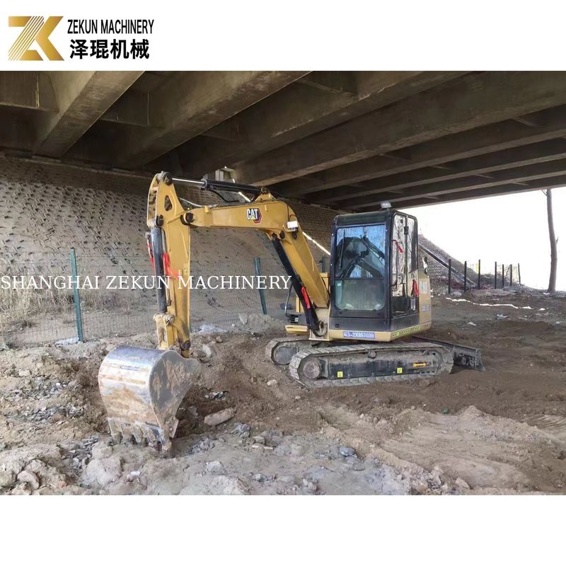 CAT 305.5E Gebruikte mini graafmachine 5,5 ton originele verf CAT motor
