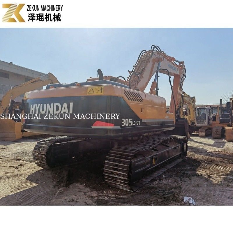 30 ton gebruikte Hyundai 305 graafmachine 305LC 305LC-9T uit Korea 1.4m3 emmer
