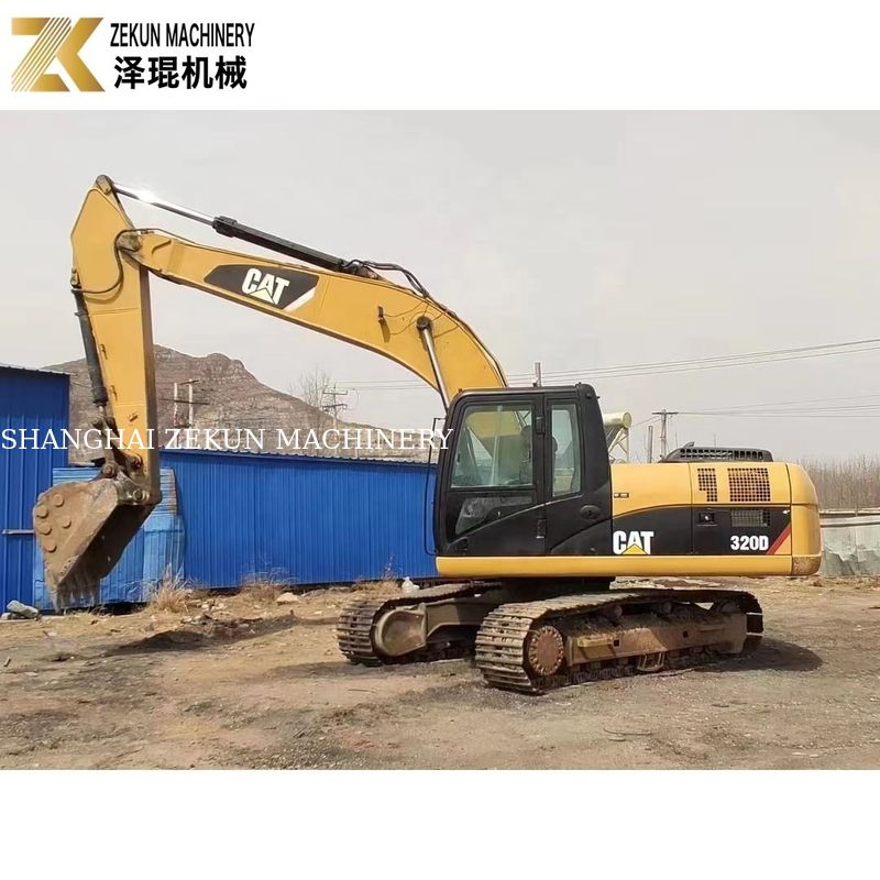 CAT 320D Crawler Excavator gebruikt in Japan 20930 KG Machine Gewicht CAT Hydraulische klep