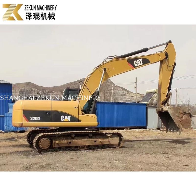 CAT 320D Crawler Excavator gebruikt in Japan 20930 KG Machine Gewicht CAT Hydraulische klep