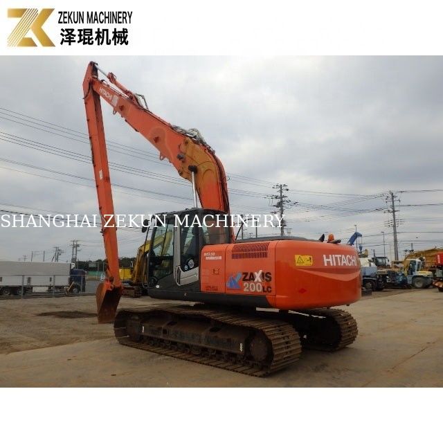 Originele ZX200LC-3 Long Arm Excavator 20T Capaciteit En Long Reach Boom