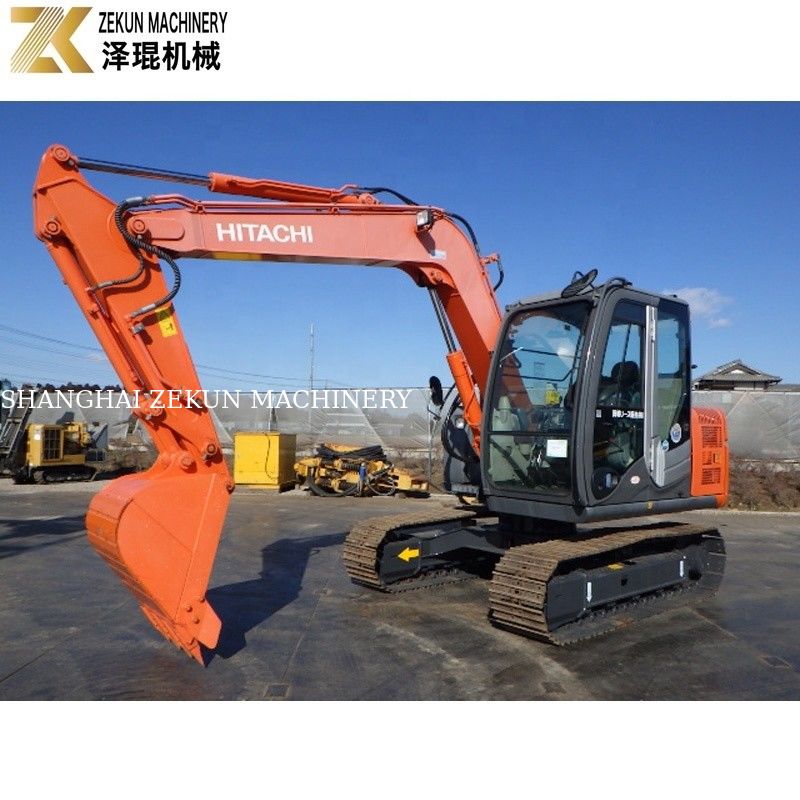 Kleine Mini 7Ton Hitachi Zaxis 70 Crawler Graafmachine ZX70 met 2001-4000 Werkuren