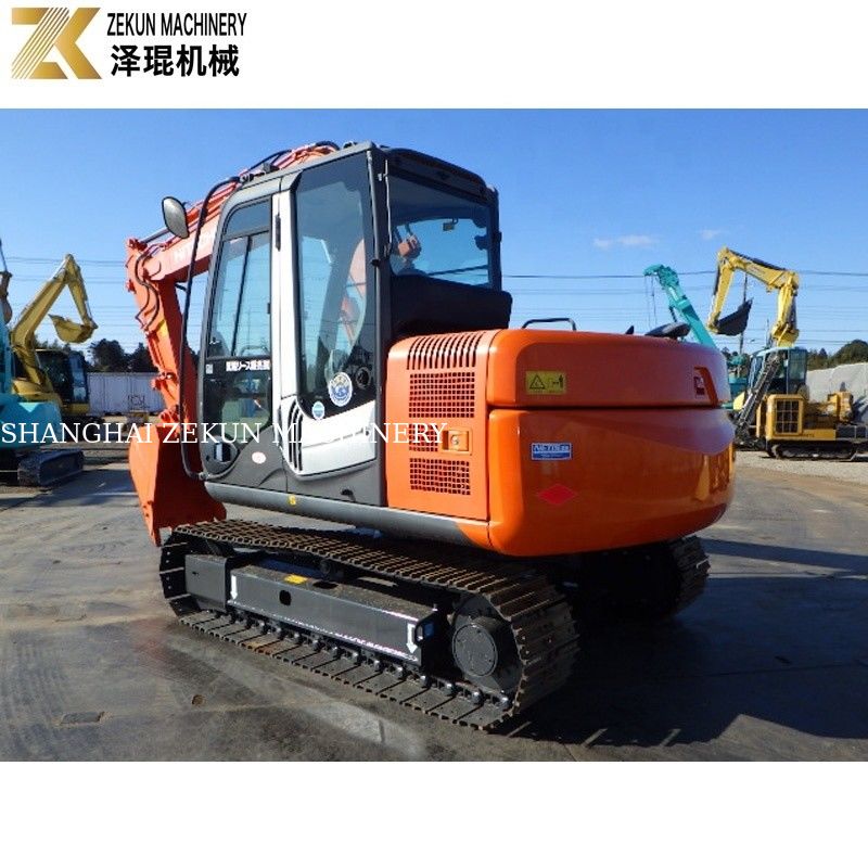 Kleine Mini 7Ton Hitachi Zaxis 70 Crawler Graafmachine ZX70 met 2001-4000 Werkuren