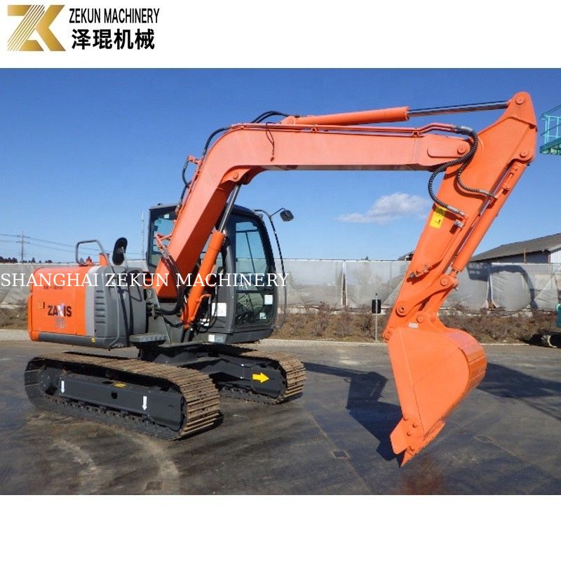 Kleine Mini 7Ton Hitachi Zaxis 70 Crawler Graafmachine ZX70 met 2001-4000 Werkuren