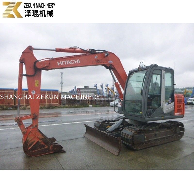 7 ton Hitachi ZX 70 graafmachine met duim en krachtige ISUZU motor voor kleine emmers