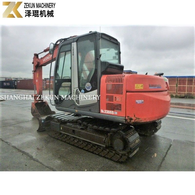 7 ton Hitachi ZX 70 graafmachine met duim en krachtige ISUZU motor voor kleine emmers