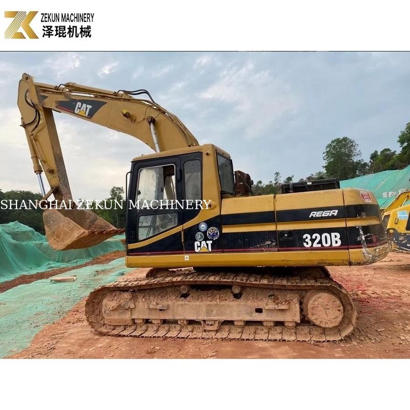 Gebruikte CAT320 Crawler Excavator 20.6T geïmporteerd uit Japan originele verf