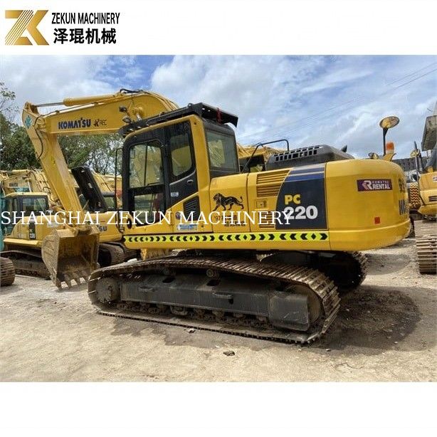 Gebruikte Komatsu PC 220 Crawler Excavator PC220-8 met originele Japanse motor geverifieerd