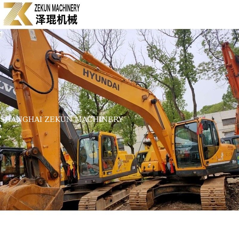 21 ton gebruikte Hyundai 215 graafmachine R215-9 tweedehands graafmachines met originele pomp