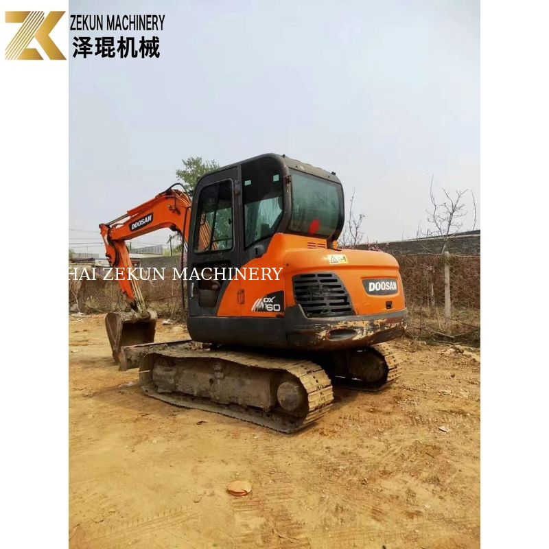Tweedehands Doosan DX60-7 DX60-9 6T gebruikte graafmachine uit Korea
