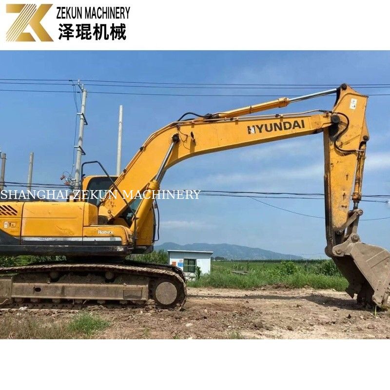 112KW 2018 Hyundai R215 Graafmachine 215-9 21.5 Ton Tweedehands graafmachines