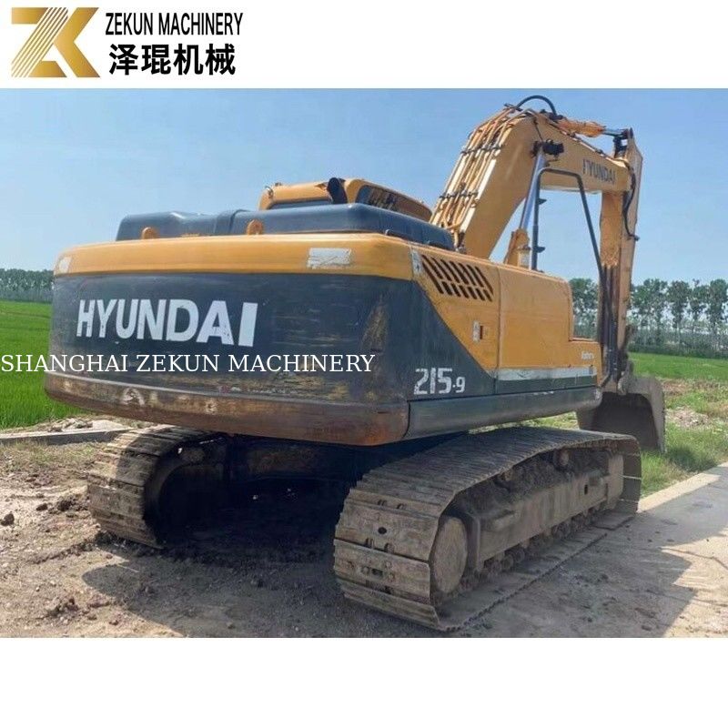 112KW 2018 Hyundai R215 Graafmachine 215-9 21.5 Ton Tweedehands graafmachines