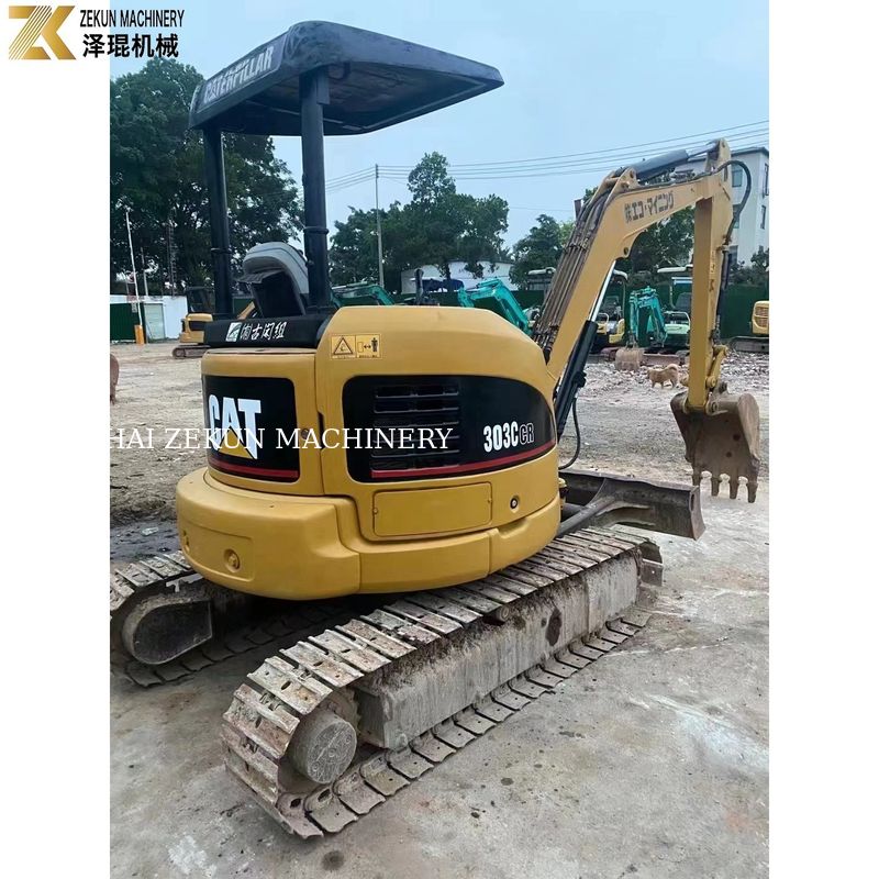 0.03M3 Emmercapaciteit CAT303 CCR 303E Gebruikte mini graafmachine voor uw behoeften