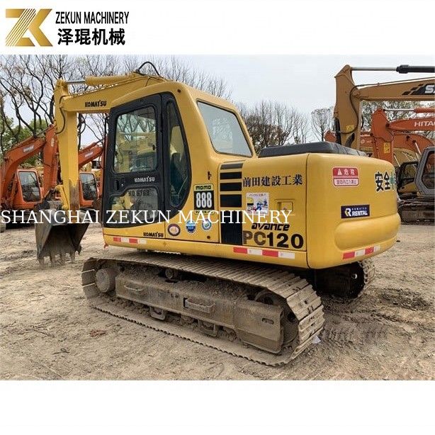 2016 Gebruikte Komatsu PC120-6 Crawler Excavator 120 6 8 Voor landbouwgraven