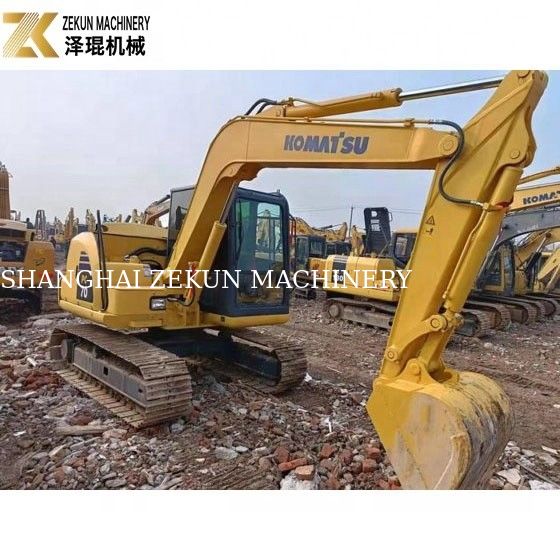 0.35m3 Bucket Gebruikte Komatsu Graafmachine PC 70 8 7T Gebruikte Komatsu Mini Graafmachine