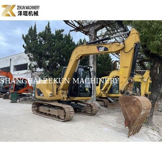 41.5KW Gebruikte Cat 307 Excavator 7 Ton Gebruikte Crawler Excavator Constructie