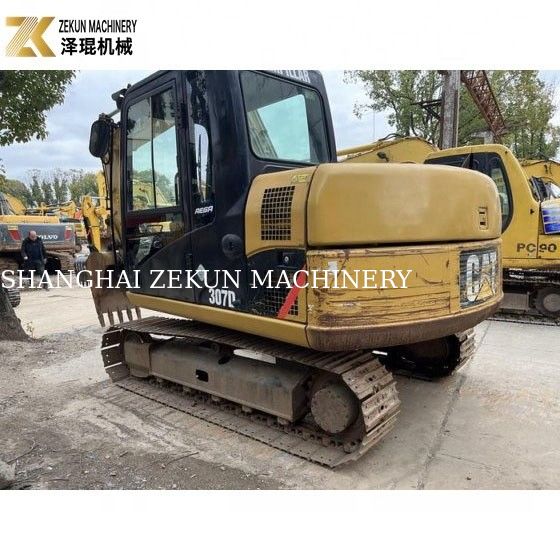 41.5KW Gebruikte Cat 307 Excavator 7 Ton Gebruikte Crawler Excavator Constructie