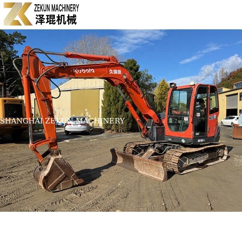 KX185 KX185-3 8 Ton Mini Graafmachine Kubota 185 Gebruikte Graafmachine