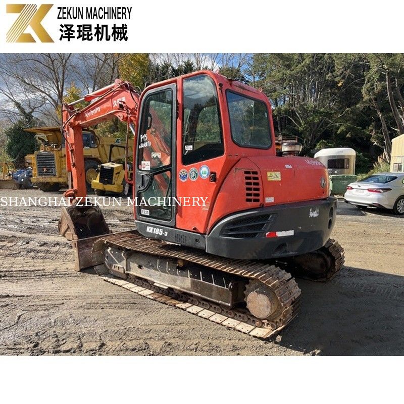 KX185 KX185-3 8 Ton Mini Graafmachine Kubota 185 Gebruikte Graafmachine