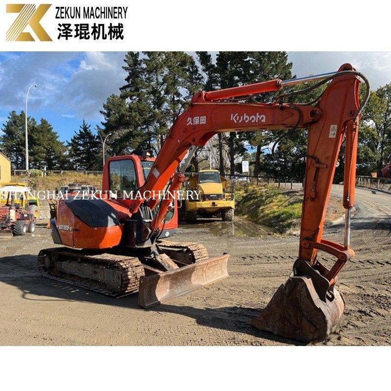 KX185 KX185-3 8 Ton Mini Graafmachine Kubota 185 Gebruikte Graafmachine