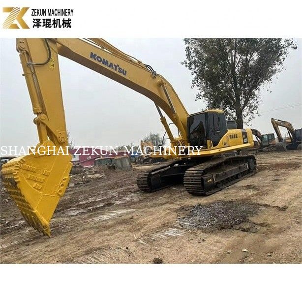 1.9m3 Bucket Hydraulic Crawler Excavator Gebruikt Komatsu PC400-7 Voor een soepele werking