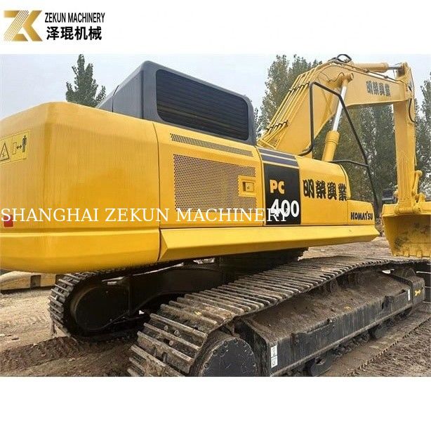 1.9m3 Bucket Hydraulic Crawler Excavator Gebruikt Komatsu PC400-7 Voor een soepele werking