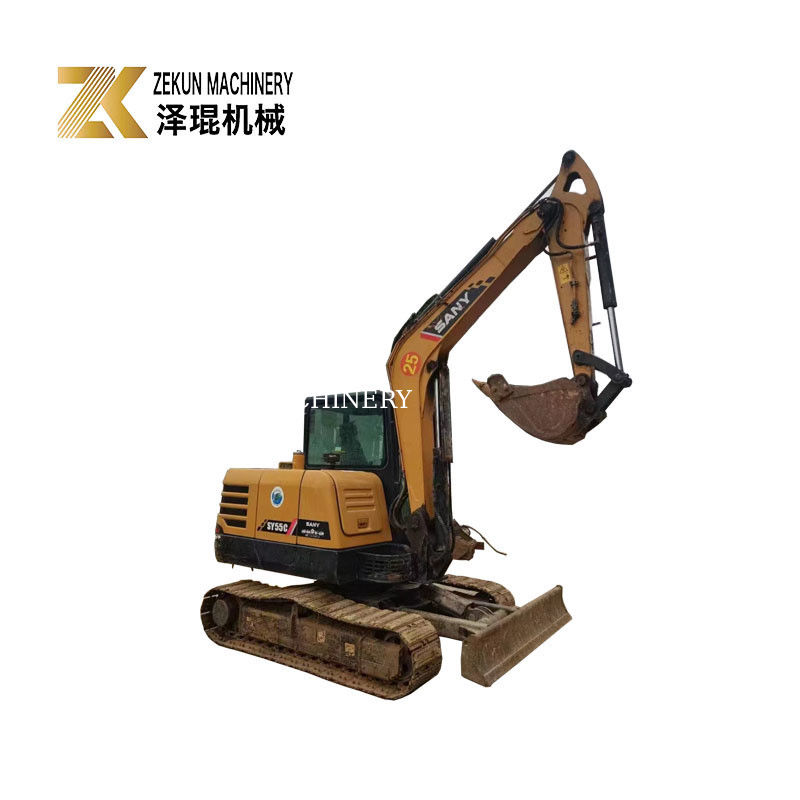 2021 SANY SY 55C 5,5 ton graafmachine met lage werktijden
